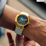 Rado Gold tone oval dial