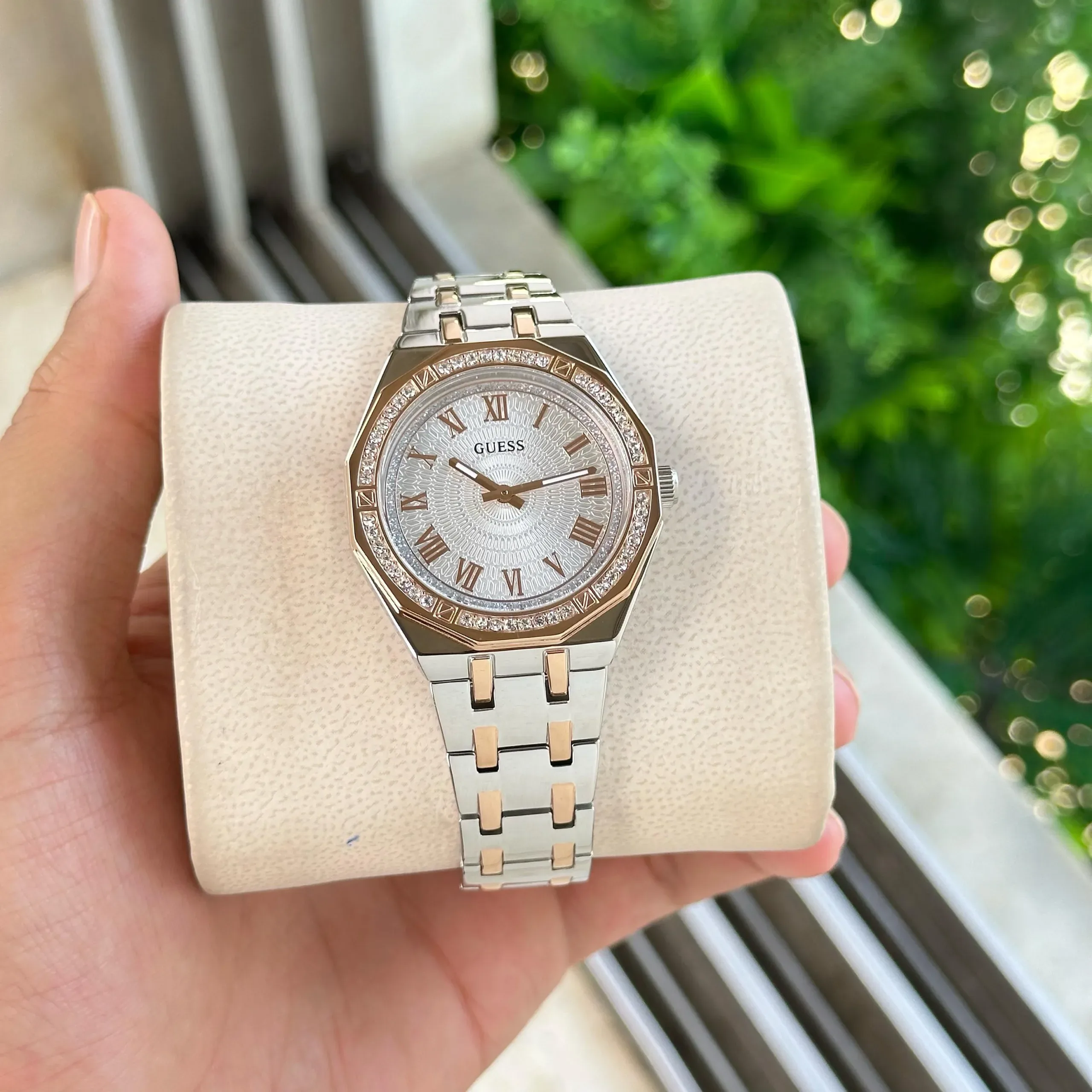 Guess Desire Rosegold White Dial - Image 1