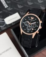Emporio Armani Black Dial - Image 2