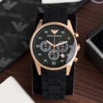Emporio Armani Black Dial