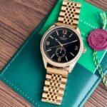 Rolex Geneve Jubliee Black Dial