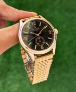 Rolex Geneve Jubliee Black Dial - Image 4