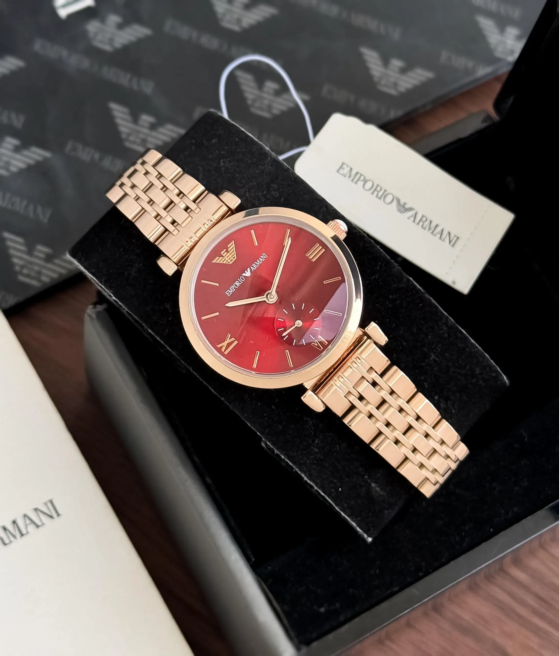 WhatsApp Image 2026-03-27 at 10.41.29 PM (1) Emporio Armani Slim Rose Gold - Image 1
