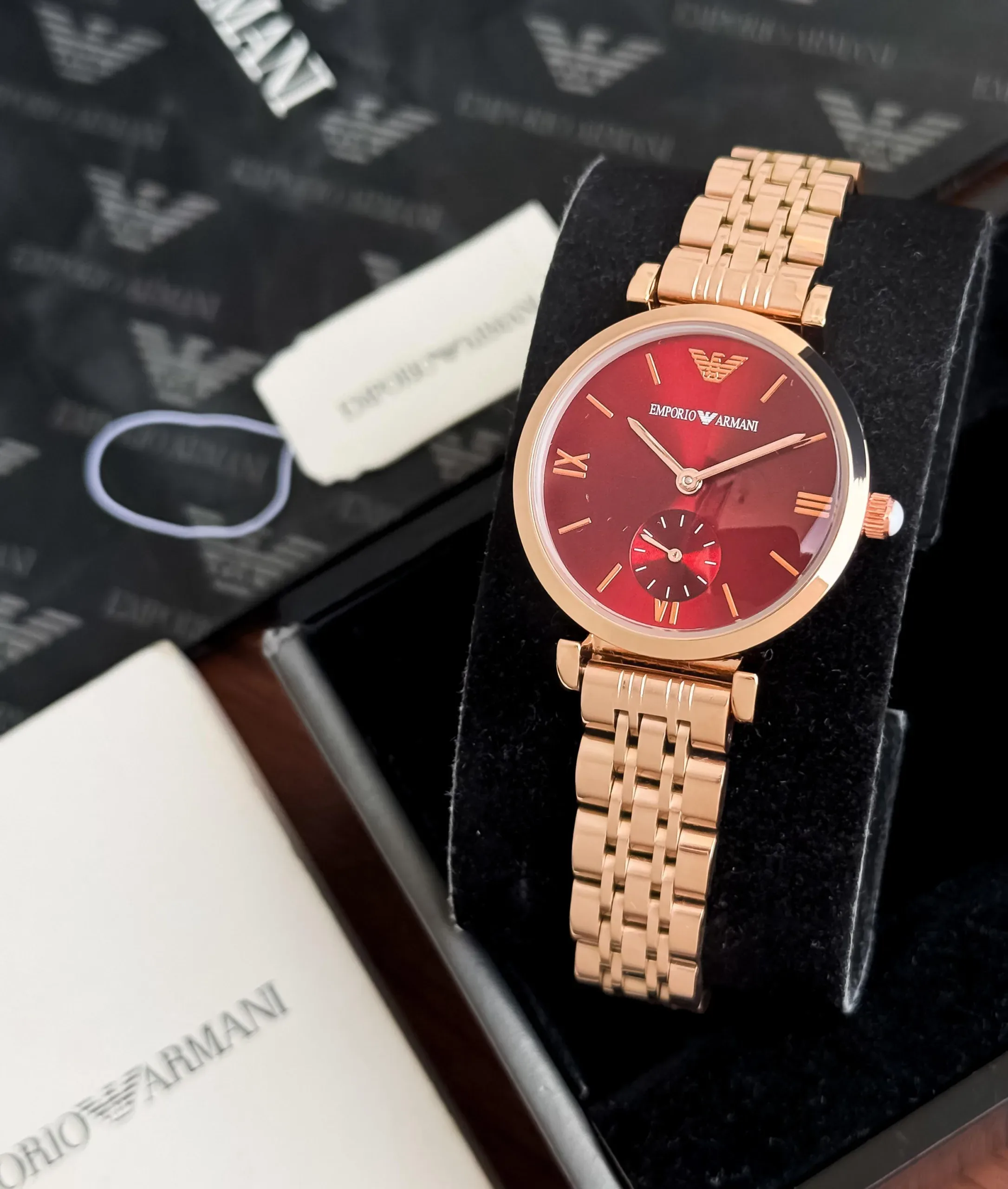 Emporio Armani Slim Rose Gold - Image 2