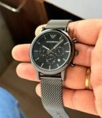 Emporio Armani Black Dial - Image 3