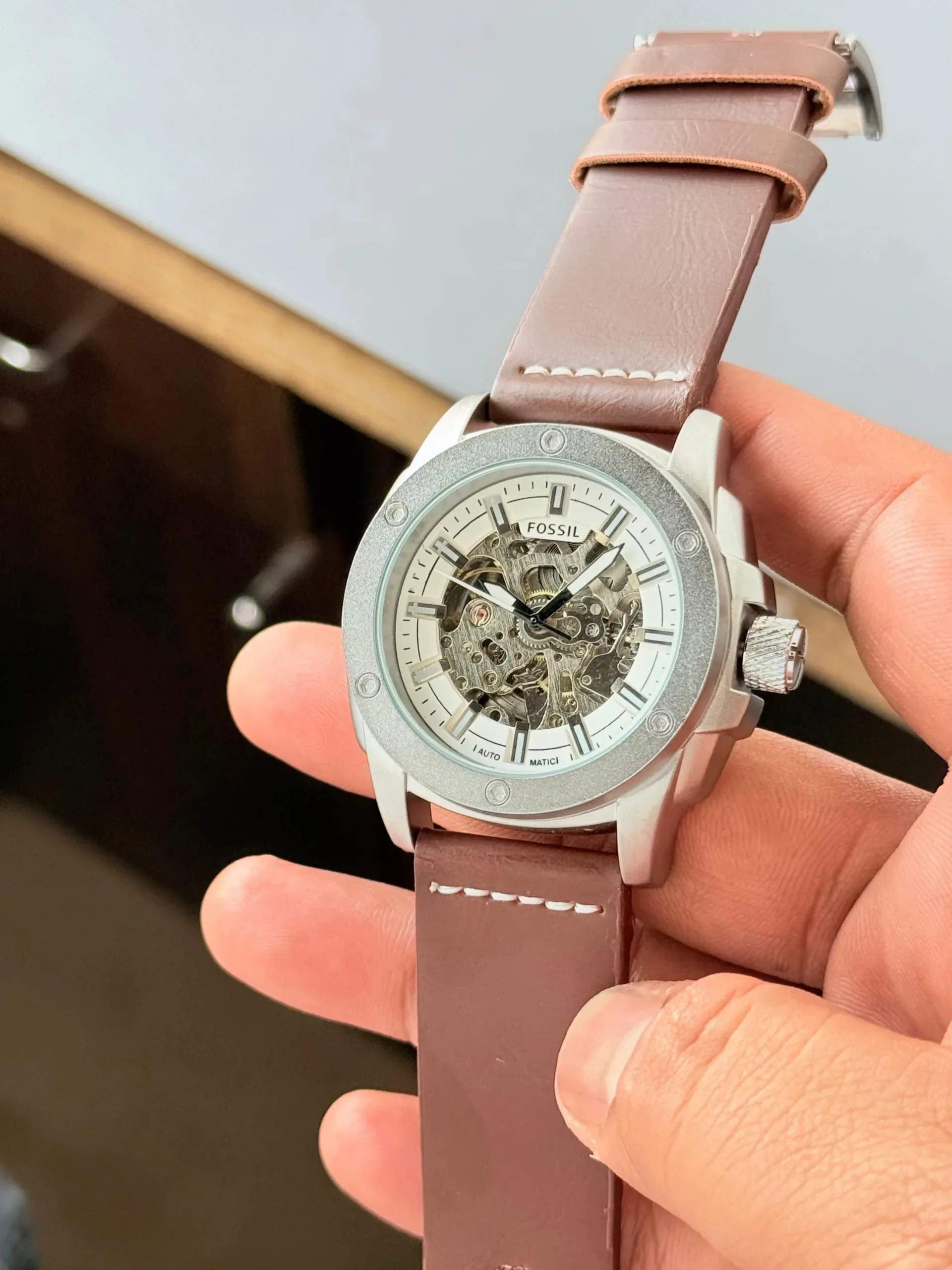 Fossil Modern Machine White Dial - Image 3
