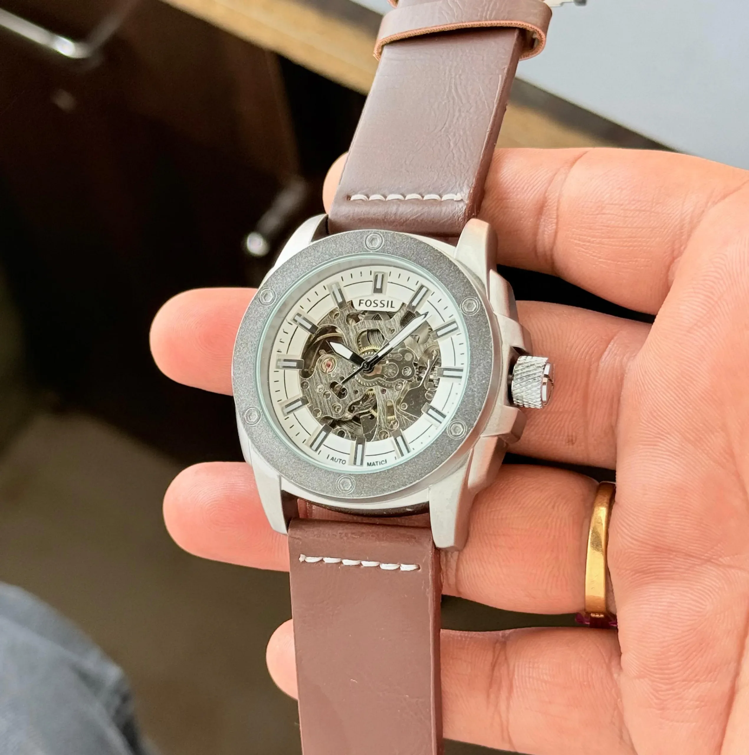 Fossil Modern Machine White Dial - Image 4