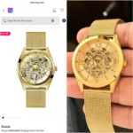 Guess Tailor Golden Chronograph - Image 2