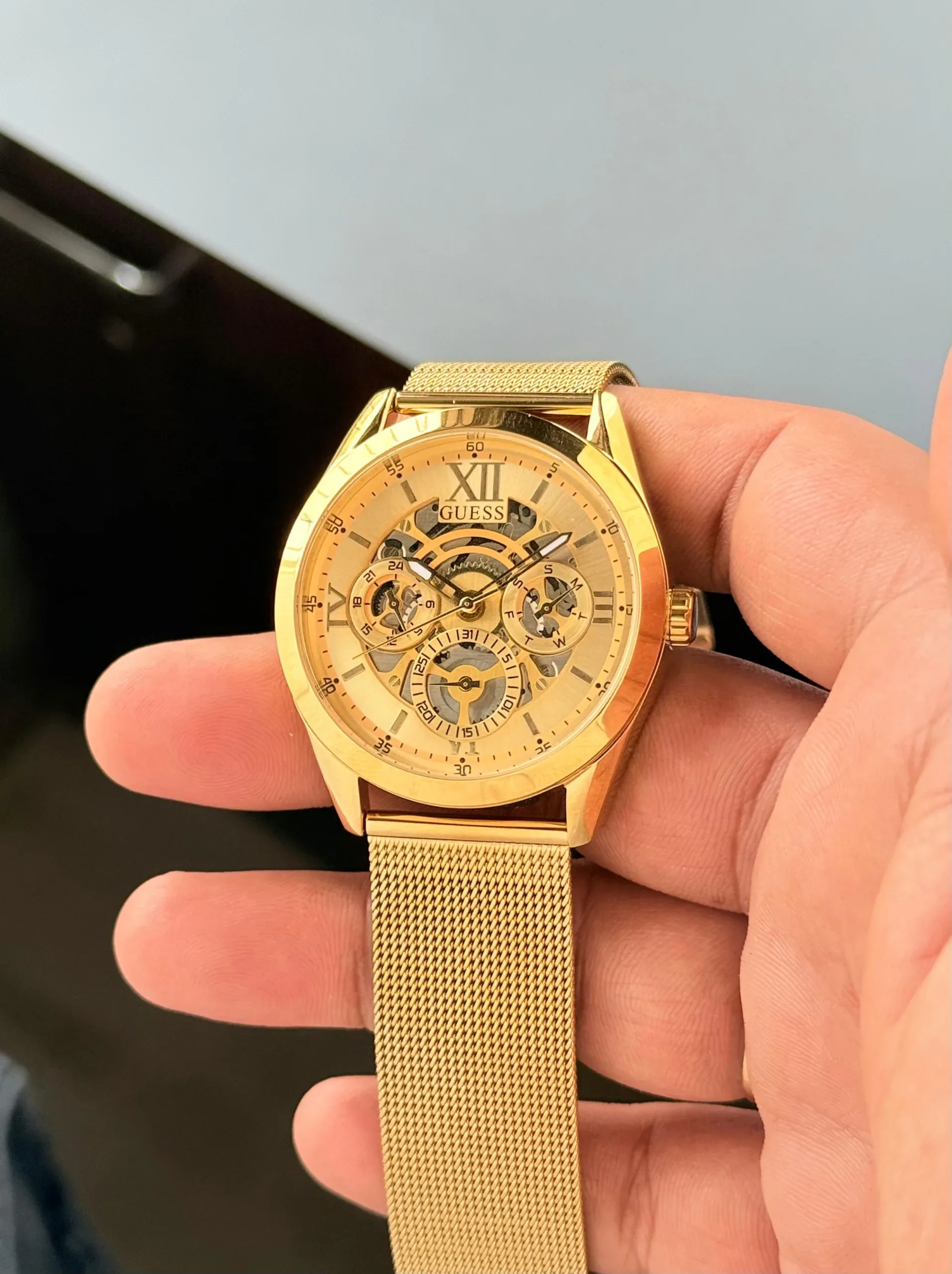Guess Tailor Golden Chronograph - Image 5