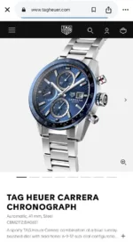Tag Heuer Blue Dial - Image 2