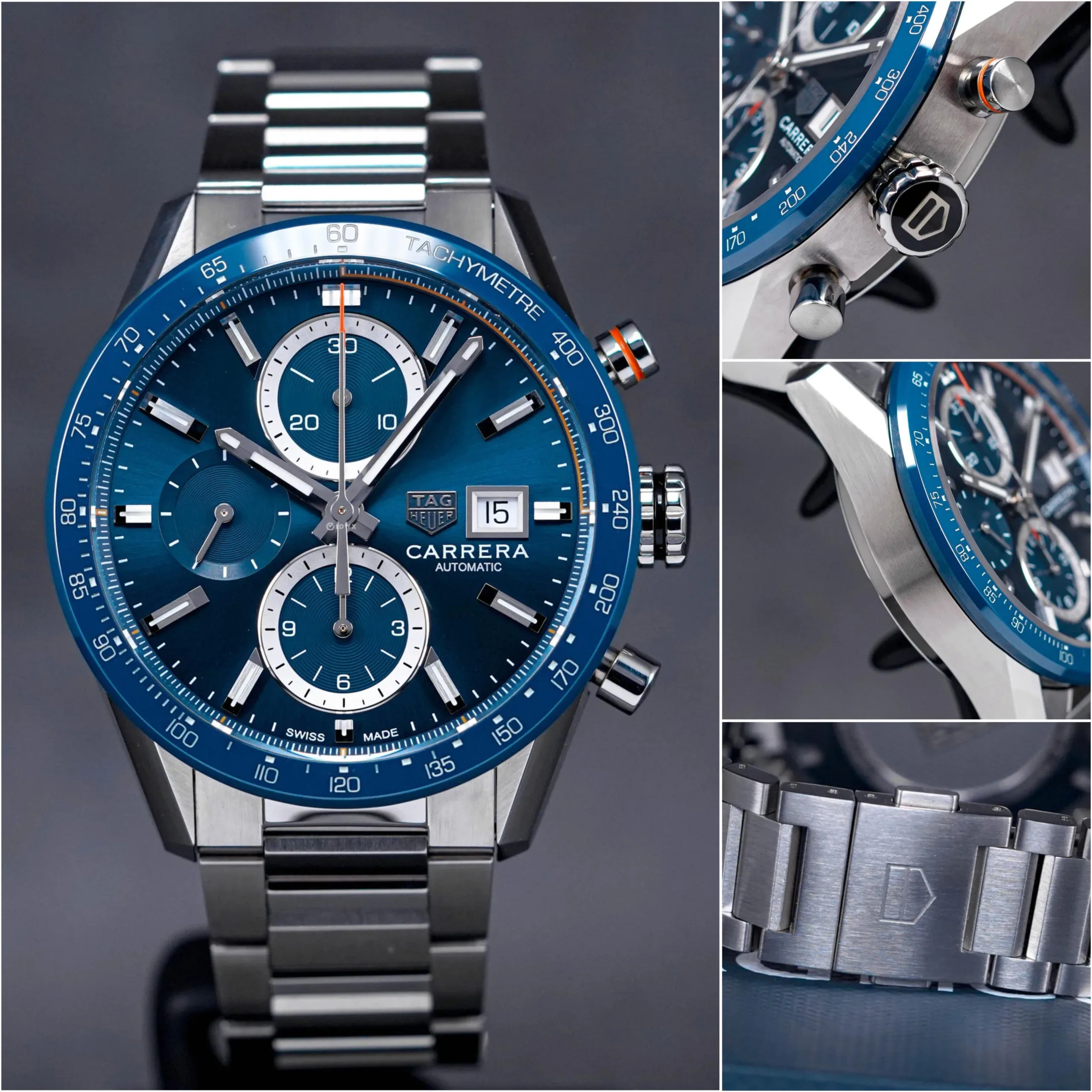 Tag Heuer Blue Dial - Image 5