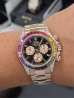 Rolex Rainbow Diamond Daytona - Image 2