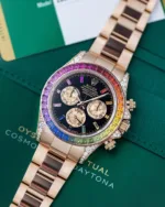 Rolex Rainbow Diamond Daytona - Image 4