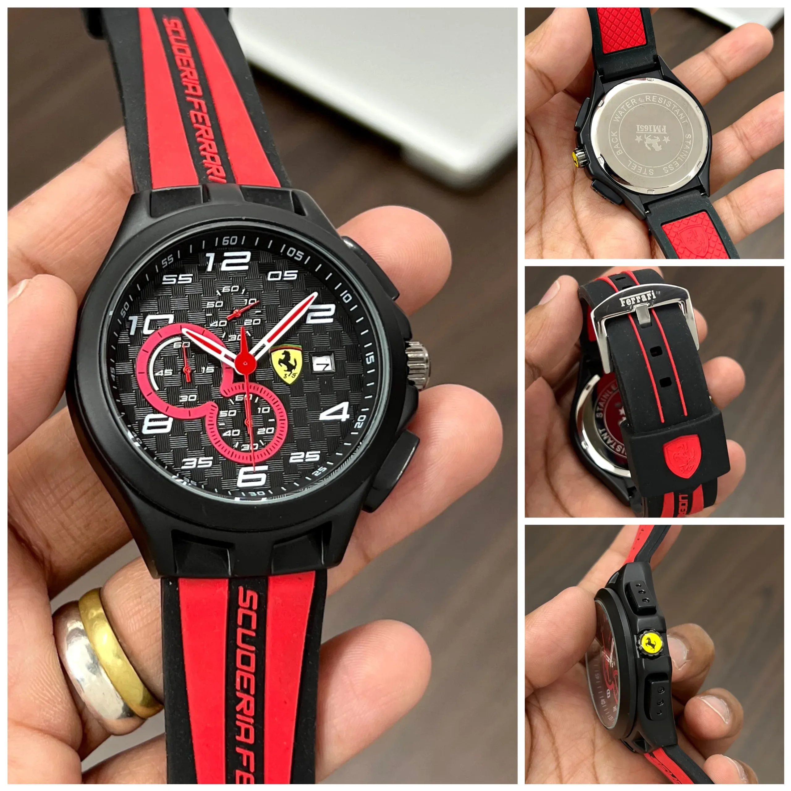 WhatsApp Image 2026-03-29 at 9.28.52 PM (1) Scuderia Ferrari Black red Fit - Image 1