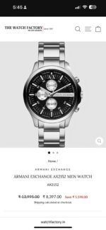 Armani Exchange AX2152 Silver - Image 3