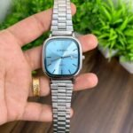 Casio Quartz Blue Dial