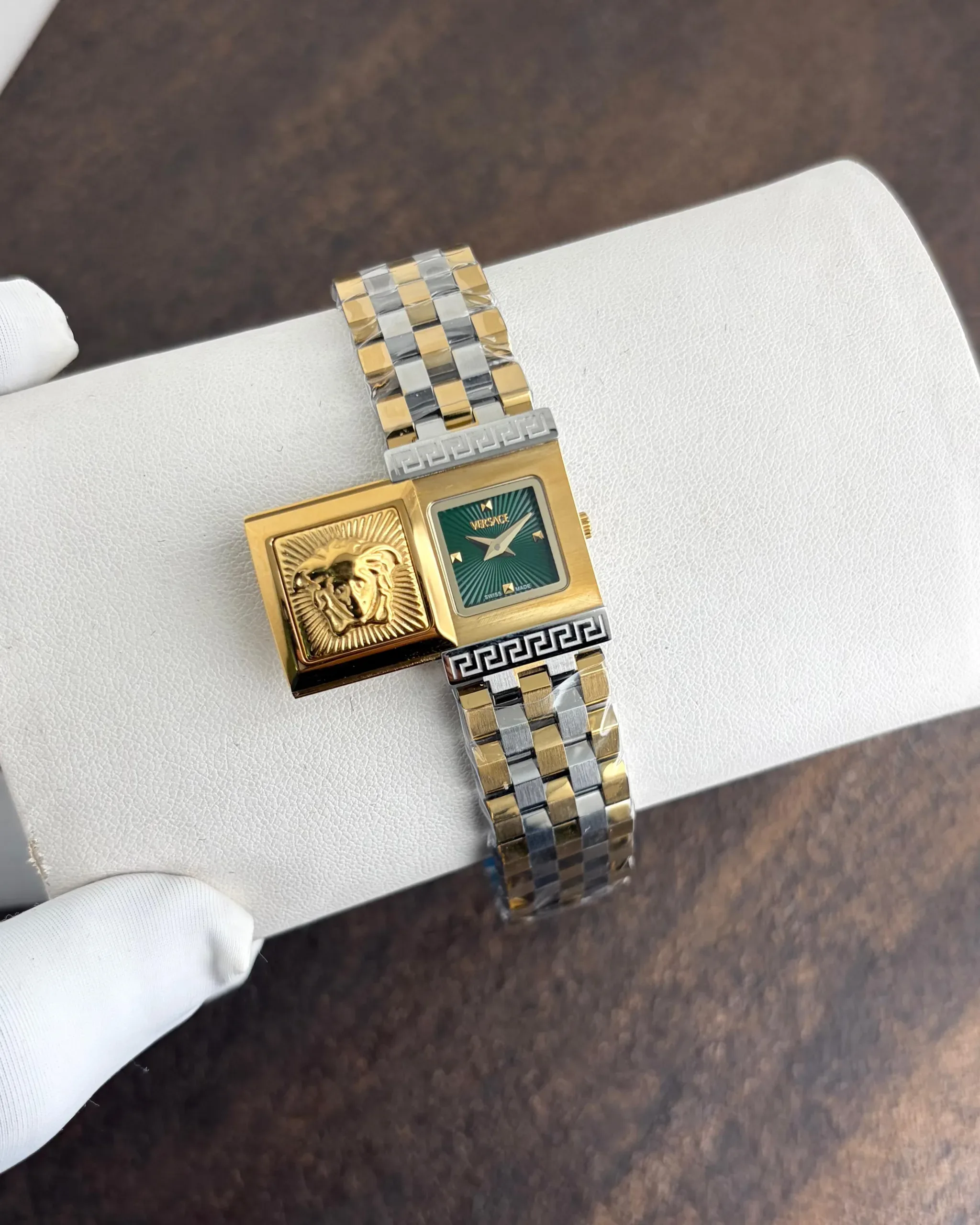Versace Reveal Green ASymmetrical Chronograph - Image 1