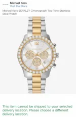 Michael Kors Berkley Silver Golden - Image 4