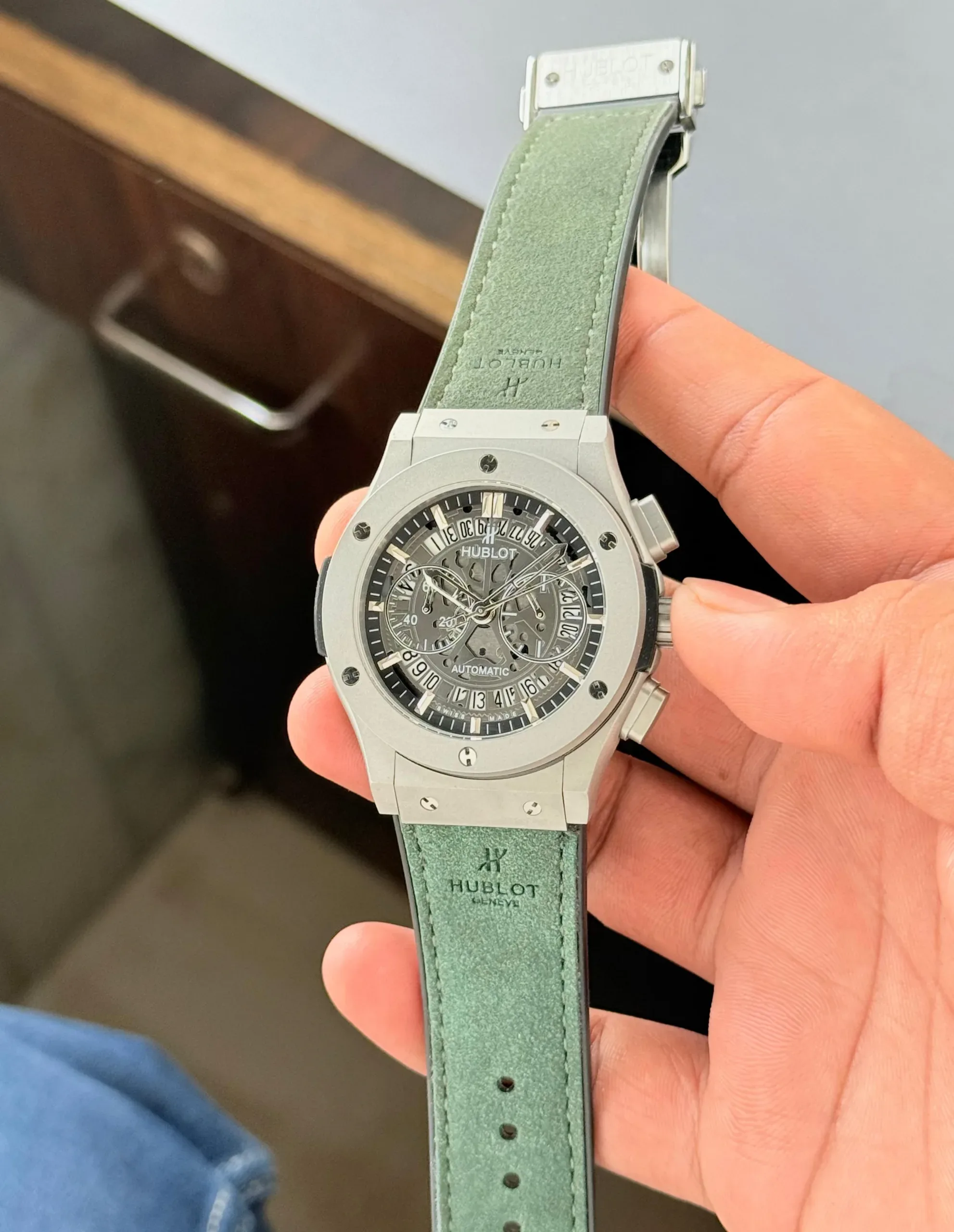 WhatsApp Image 2026-03-27 at 7.13.39 PM (1) Hublot Big Bang Grey Dial - Image 1