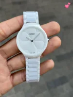 Rado True Thin line white ceramic