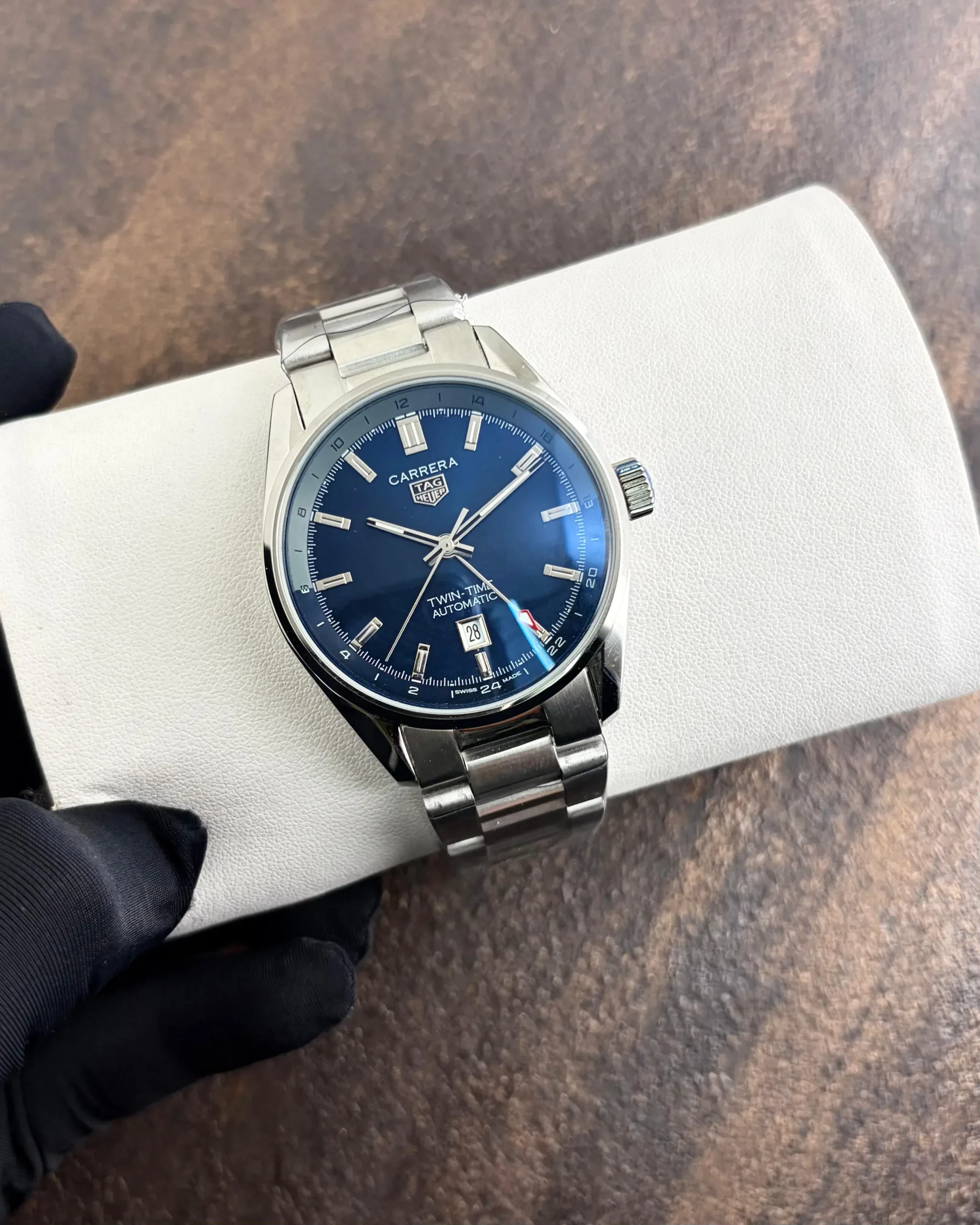 WhatsApp Image 2026-03-27 at 7.18.38 PM (1) Tag Heuer Carrera Sunray Blue Dial - Image 1