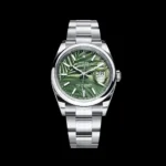 Rolex Date Just Green Dial - Image 2