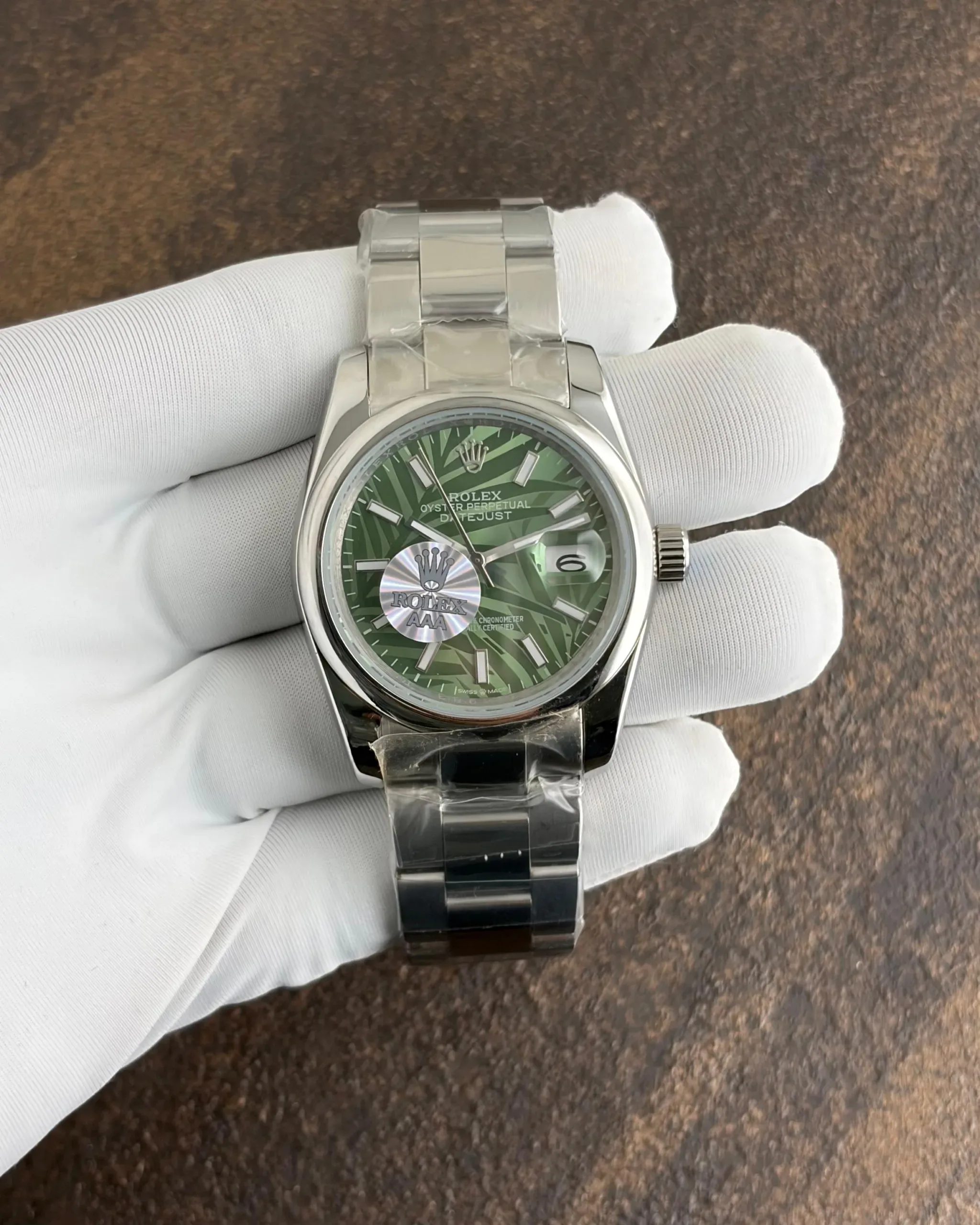 Rolex Date Just Green Dial - Image 3