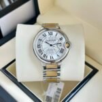 Cartier Ballon Blue Silver Golden