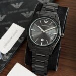 Armani Master Black Dial