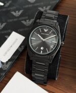 Armani Master Black Dial