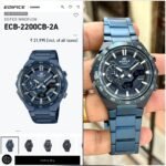 Casio Edifice ECB-2200Cb Windflow Series - Image 2
