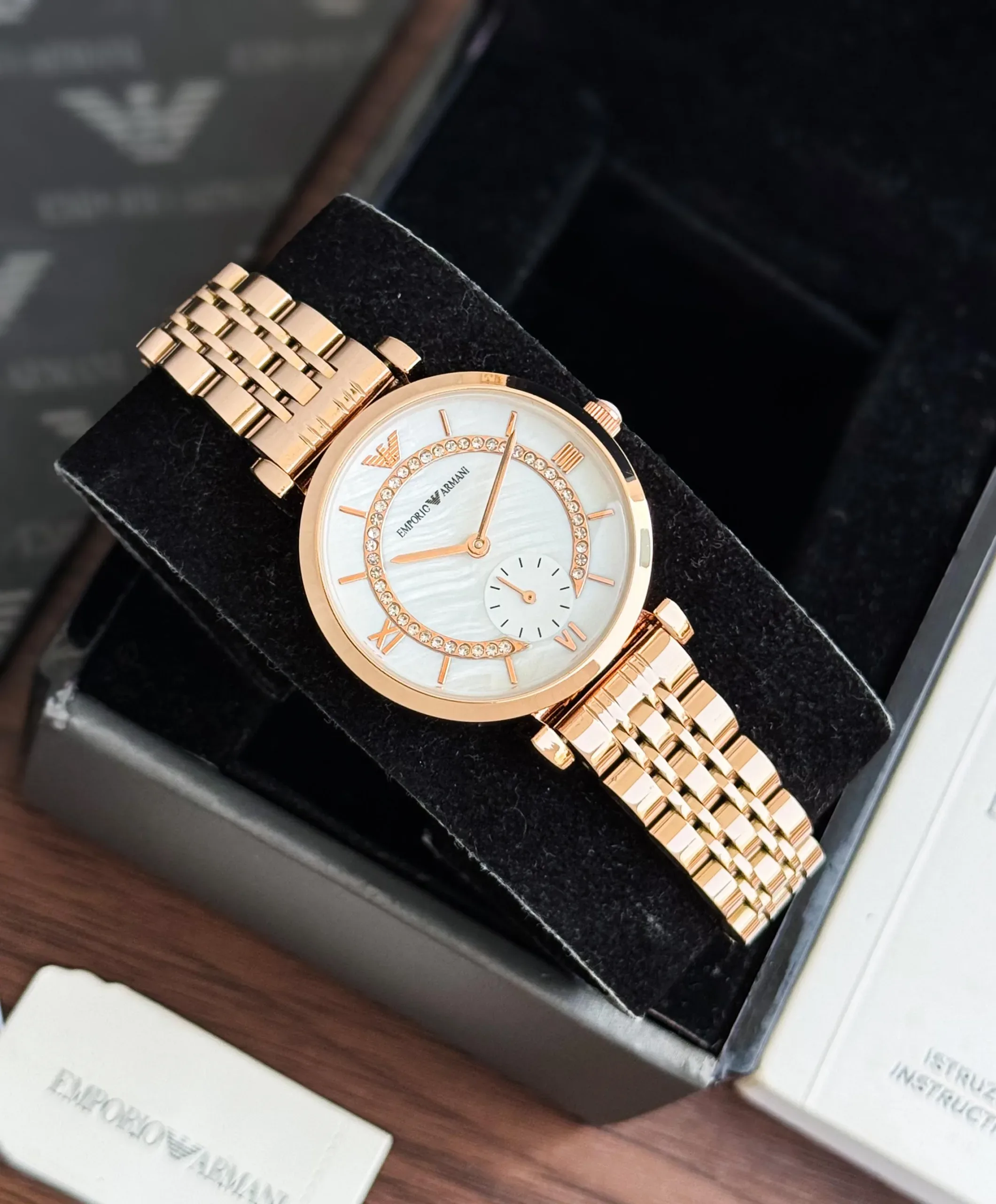 Emporio Armani Rose Gold - Image 3