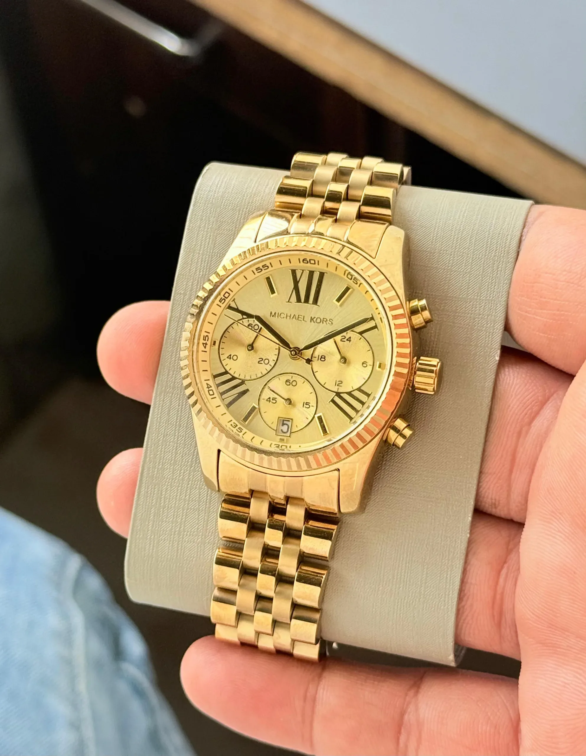Michael Kors Gold Dial - Image 1
