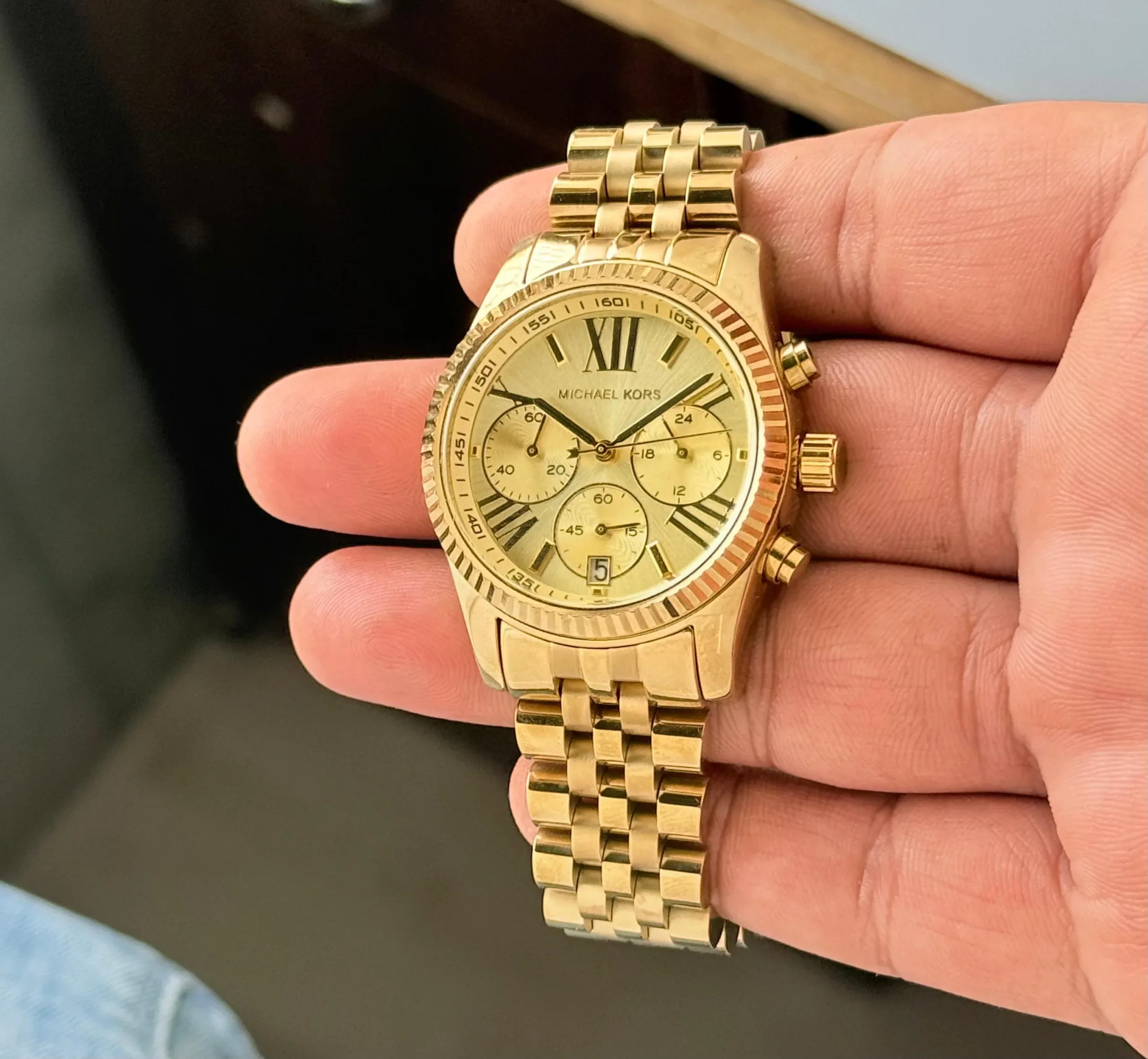 Michael Kors Gold Dial - Image 3