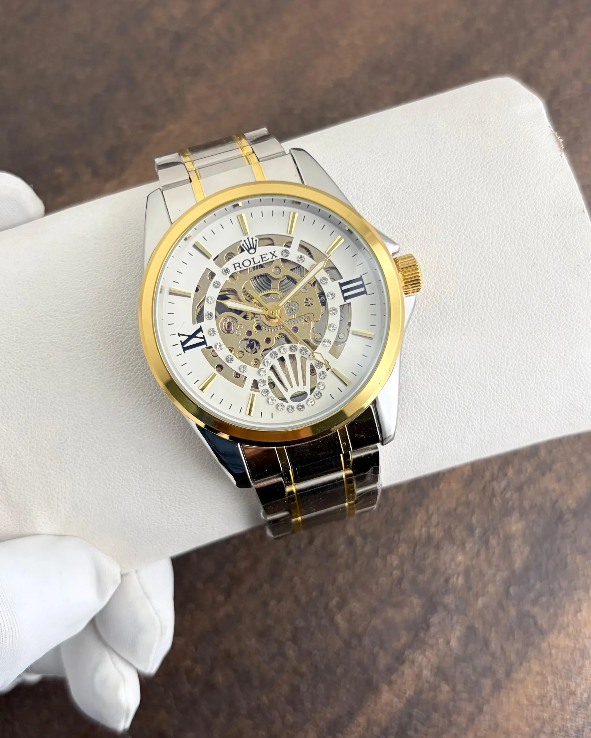 Rolex Automatic Silver Golden - Image 2