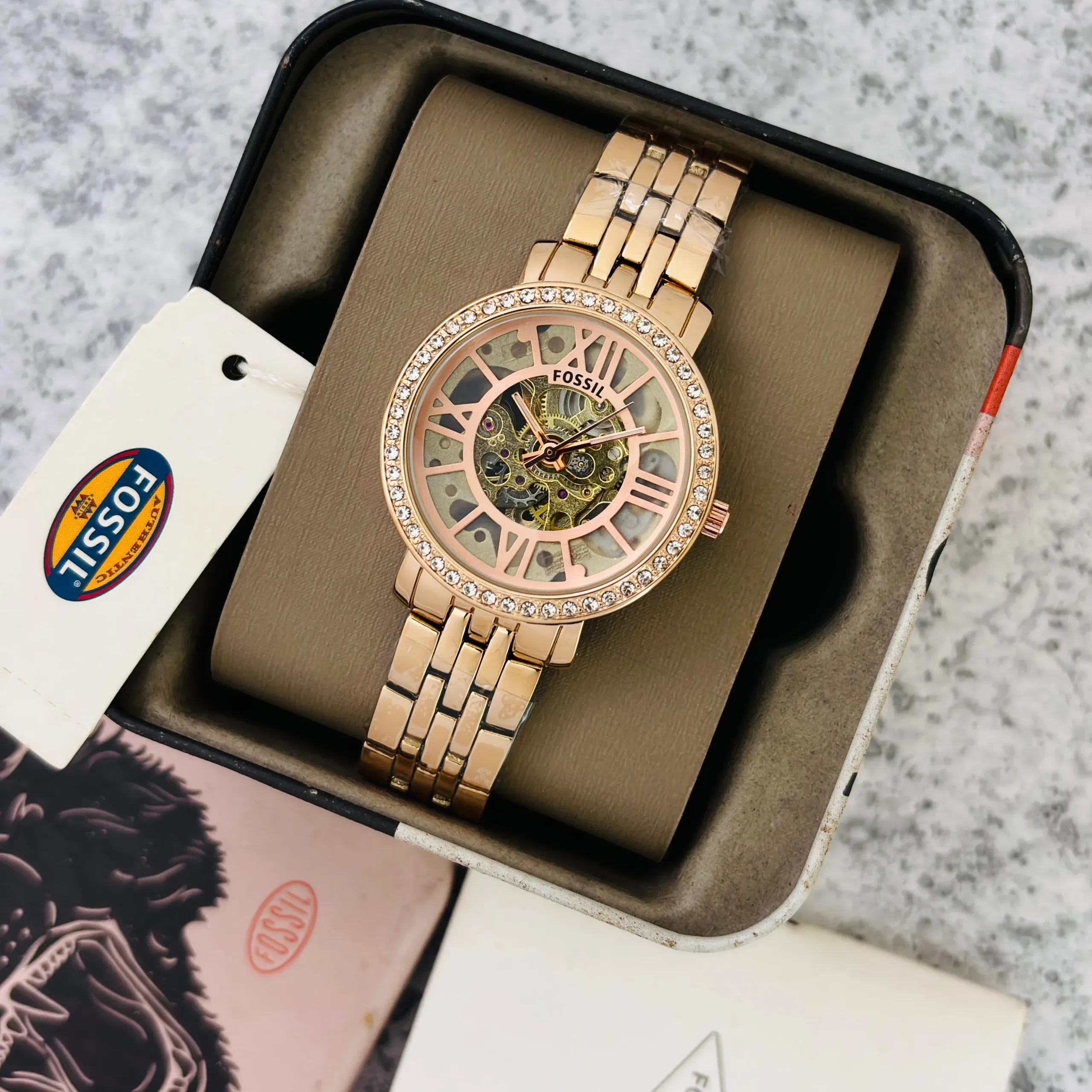 WhatsApp Image 2026-04-01 at 9.31.07 PM Fossil Neutral Automatic Rose Gold - Image 1