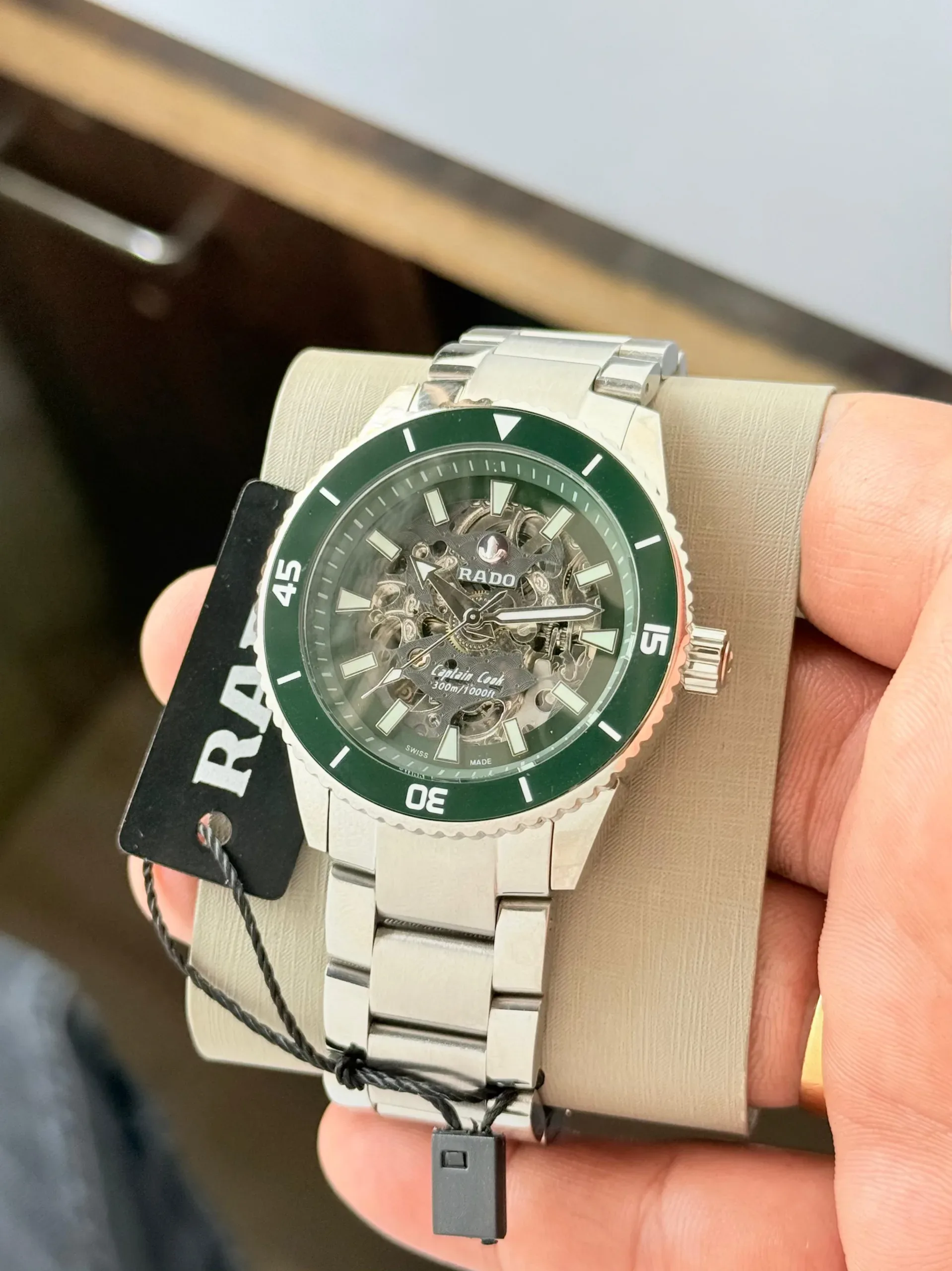 Rado Captain Cook Green Dial - Image 1