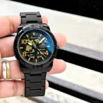 Fossil Bronson Black Dial