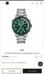 Hugo Boss Green Dial - Image 2
