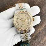 Rolex Golden -Silver Diamond