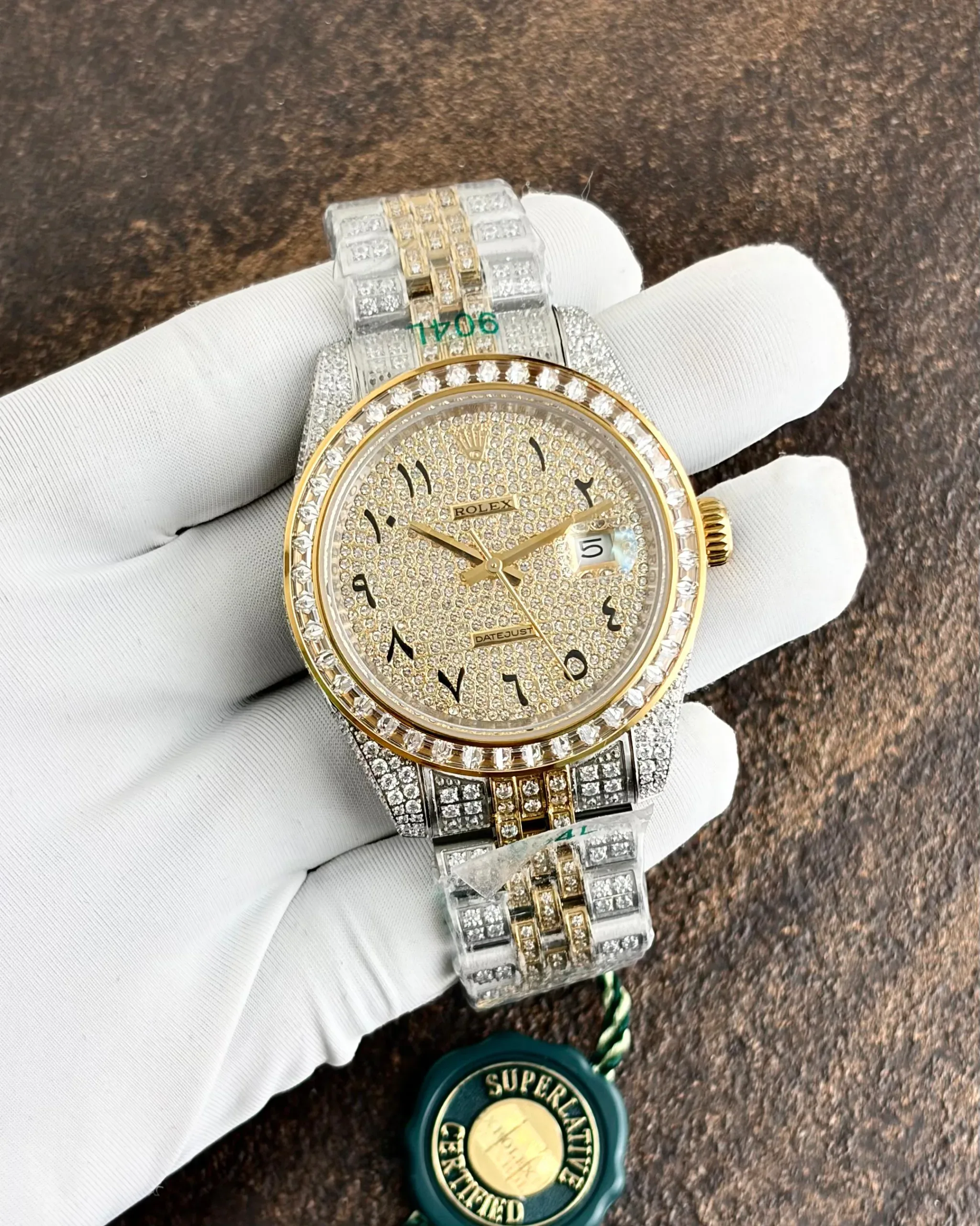 WhatsApp Image 2026-04-02 at 8.07.21 PM Rolex Golden -Silver Diamond - Image 1