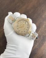 Rolex Golden -Silver Diamond - Image 3