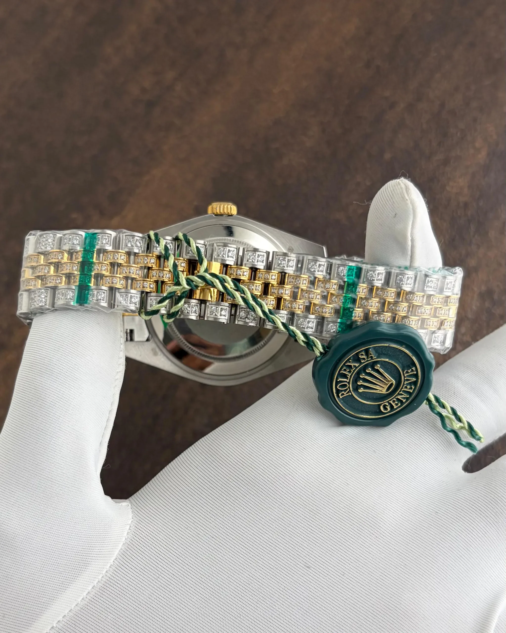 Rolex Golden -Silver Diamond - Image 4