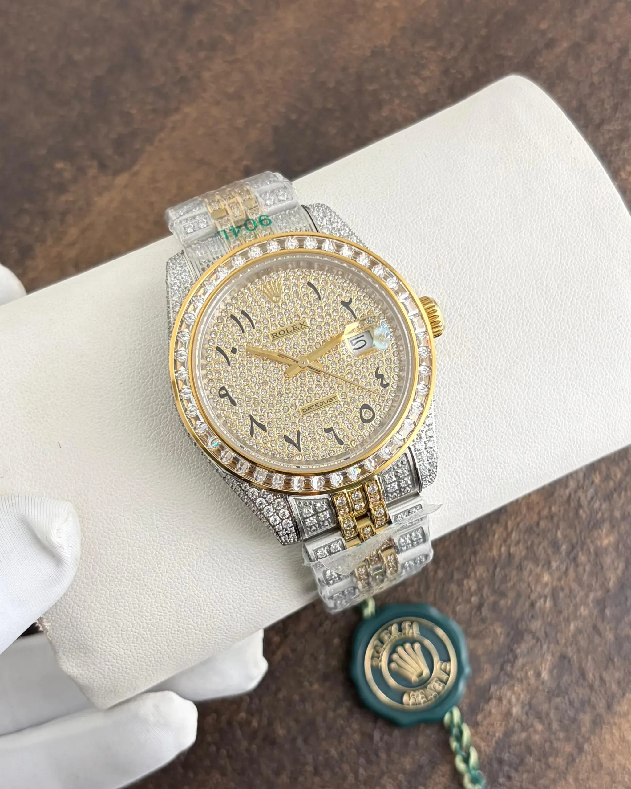 Rolex Golden -Silver Diamond - Image 5