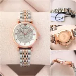 Emporio Armani Daimond Rose Gold Dial - Image 2