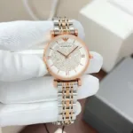 Emporio Armani Daimond Rose Gold Dial