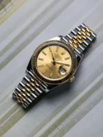 Rolex Oyster Perpetual Yellow Dial - Image 2