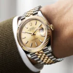 Rolex Oyster Perpetual Yellow Dial - Image 3