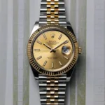 Rolex Oyster Perpetual Yellow Dial