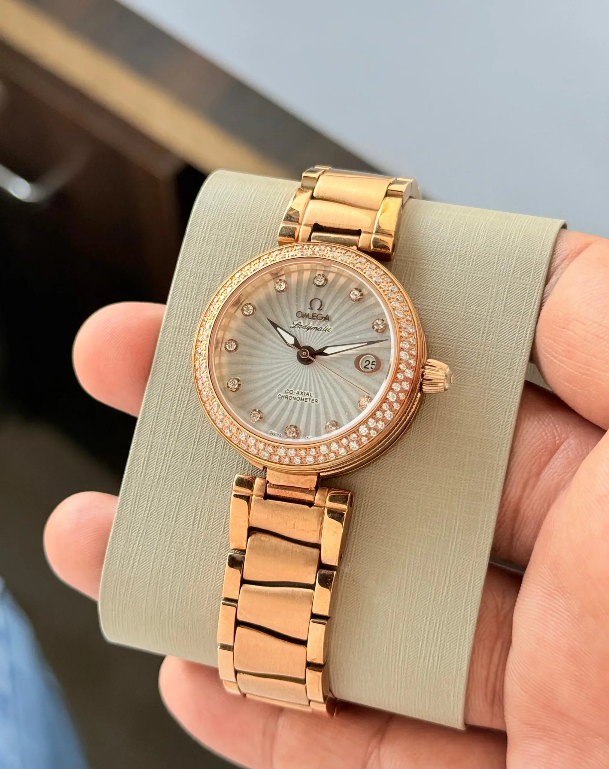 WhatsApp Image 2026-04-02 at 8.49.32 PM Omega Matic Rose Gold - Image 1